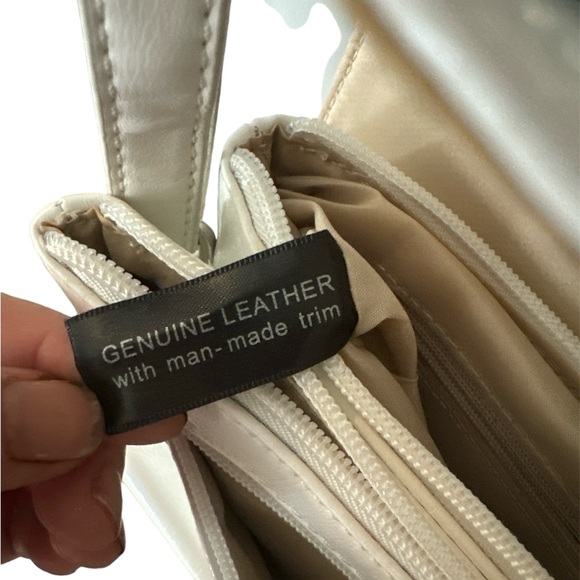 Gianni Bernini white leather handbag - Picture 3 of 9